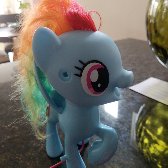 My Little Pony Singing Rainbow Dash Fun Play and Along w/Mic No Glasses b2 - Picture 15 of 15
